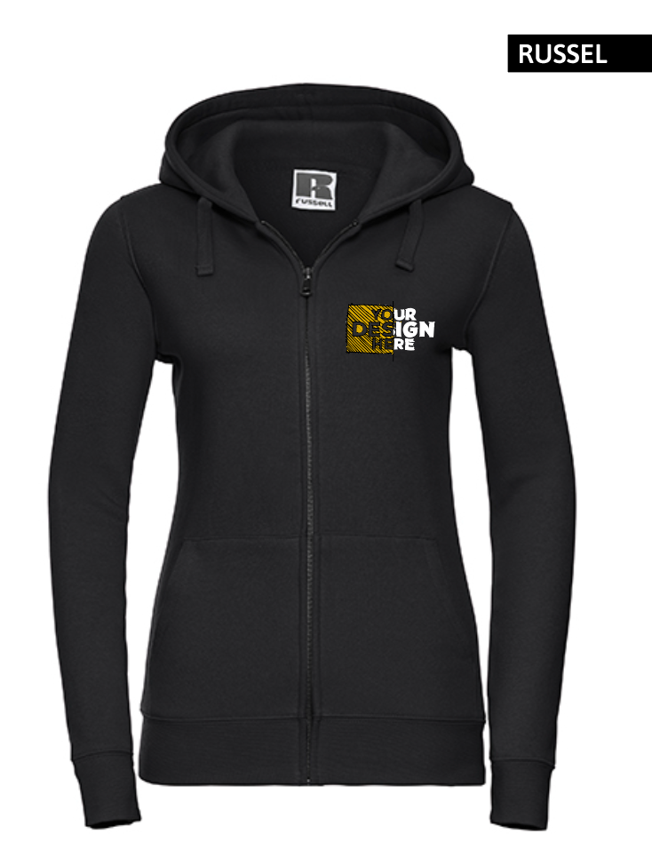 Hoodie met rits | Dames | Russel